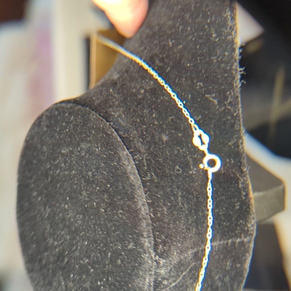 #5 925 SET silver dragonfly charm on 18 inch 925 chai& matching earrings - Picture 2 of 3